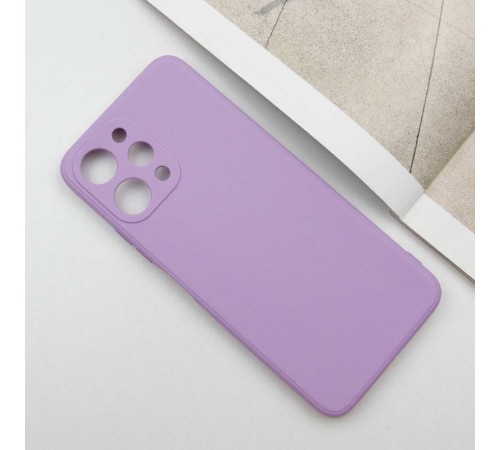 Силіконовий чохол Candy Full Camera для Xiaomi Redmi 12 Бузковий / Dasheen Силіконовий чохол Candy Full Camera для Xiaomi Redmi 12 Бузковий / Dasheen