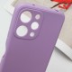 Силіконовий чохол Candy Full Camera для Xiaomi Redmi 12 Бузковий / Dasheen