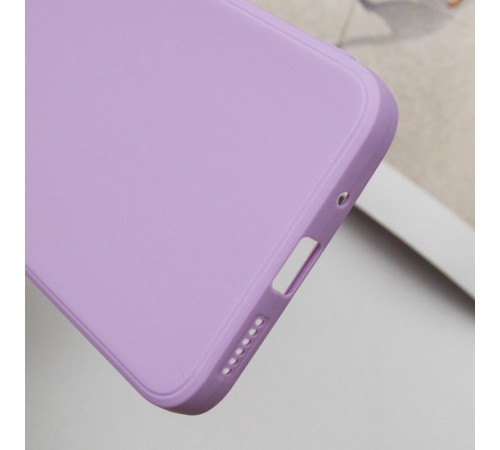 Силіконовий чохол Candy Full Camera для Xiaomi Redmi 12 Бузковий / Dasheen Силіконовий чохол Candy Full Camera для Xiaomi Redmi 12 Бузковий / Dasheen