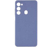 Силіконовий чохол Candy Full Camera для Tecno Spark Go 2022 (KG5m) / Spark 8C Блакитний / Mist blue