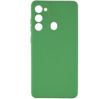 Силіконовий чохол Candy Full Camera для Tecno Spark Go 2022 (KG5m) / Spark 8C Зелений / Green