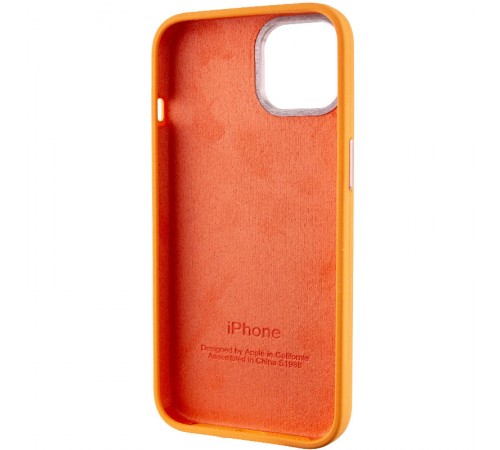 Чохол Silicone Case Metal Buttons (AA) для Apple iPhone 12 Pro / 12 (6.1") Помаранчевий / Marigold Чохол Silicone Case Metal Buttons (AA) для Apple iPhone 12 Pro / 12 (6.1") Помаранчевий / Marigold