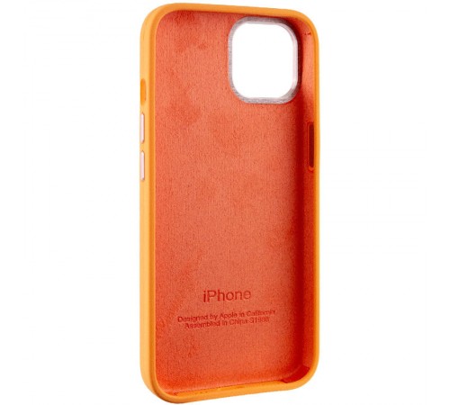 Чохол Silicone Case Metal Buttons (AA) для Apple iPhone 12 Pro / 12 (6.1") Помаранчевий / Marigold Чохол Silicone Case Metal Buttons (AA) для Apple iPhone 12 Pro / 12 (6.1") Помаранчевий / Marigold