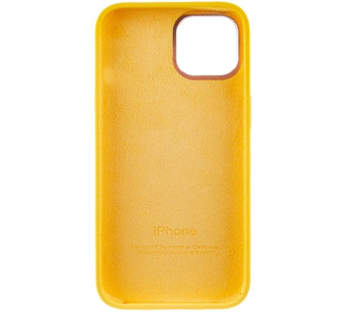 Чохол Silicone Case Metal Buttons (AA) для Apple iPhone 12 Pro / 12 (6.1") Жовтий / Sunglow Чохол Silicone Case Metal Buttons (AA) для Apple iPhone 12 Pro / 12 (6.1") Жовтий / Sunglow
