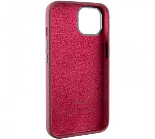Чохол Silicone Case Metal Buttons (AA) для Apple iPhone 12 Pro Max (6.7") Бордовий / Plum Чохол Silicone Case Metal Buttons (AA) для Apple iPhone 12 Pro Max (6.7") Бордовий / Plum