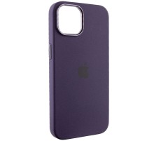 Чохол Silicone Case Metal Buttons (AA) для Apple iPhone 13 (6.1") Фіолетовий / Elderberry