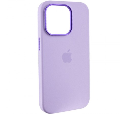 Чохол Silicone Case Metal Buttons (AA) для Apple iPhone 13 Pro (6.1") Бузковий / Lilac Чохол Silicone Case Metal Buttons (AA) для Apple iPhone 13 Pro (6.1") Бузковий / Lilac