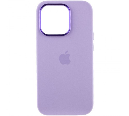 Чохол Silicone Case Metal Buttons (AA) для Apple iPhone 13 Pro (6.1") Бузковий / Lilac Чохол Silicone Case Metal Buttons (AA) для Apple iPhone 13 Pro (6.1") Бузковий / Lilac