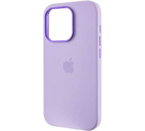 Чохол Silicone Case Metal Buttons (AA) для Apple iPhone 13 Pro (6.1") Бузковий / Lilac Чохол Silicone Case Metal Buttons (AA) для Apple iPhone 13 Pro (6.1") Бузковий / Lilac