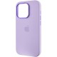 Чохол Silicone Case Metal Buttons (AA) для Apple iPhone 13 Pro (6.1") Бузковий / Lilac