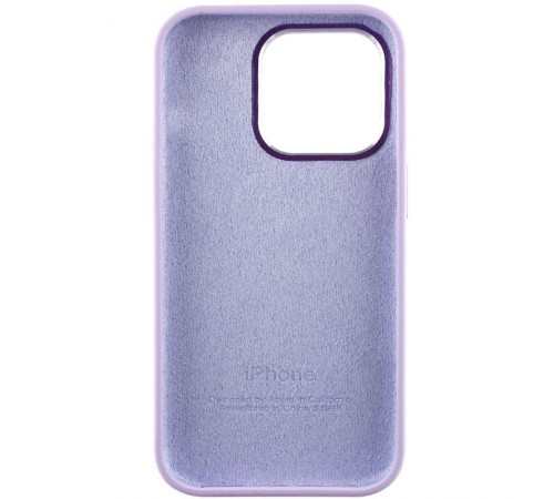 Чохол Silicone Case Metal Buttons (AA) для Apple iPhone 13 Pro (6.1") Бузковий / Lilac Чохол Silicone Case Metal Buttons (AA) для Apple iPhone 13 Pro (6.1") Бузковий / Lilac