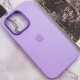 Чохол Silicone Case Metal Buttons (AA) для Apple iPhone 13 Pro (6.1") Бузковий / Lilac