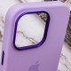 Чохол Silicone Case Metal Buttons (AA) для Apple iPhone 13 Pro (6.1") Бузковий / Lilac