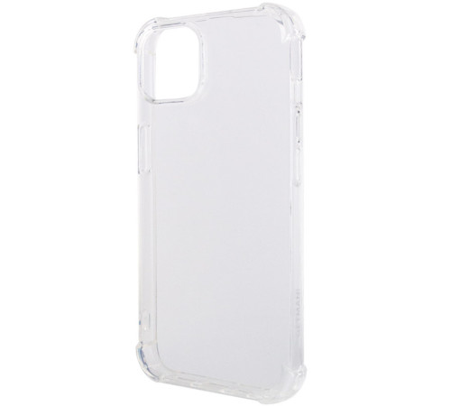 TPU чохол GETMAN Ease logo посилені кути для Apple iPhone 15 (6.1") Безбарвний (прозорий)
