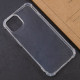 TPU чохол GETMAN Ease logo посилені кути для Apple iPhone 15 (6.1") Безбарвний (прозорий)