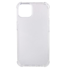 TPU чохол GETMAN Ease logo посилені кути для Apple iPhone 15 (6.1") Безбарвний (прозорий)