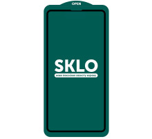 Захисне скло SKLO 5D (тех.пак) для Apple iPhone 15 / 16 (6.1") Чорний
