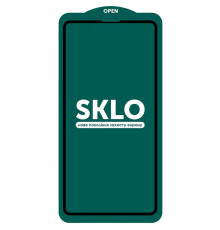 Захисне скло SKLO 5D (тех.пак) для Apple iPhone 15 / 16 (6.1") Чорний