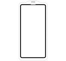 Захисне скло SKLO 5D (тех.пак) для Apple iPhone 15 Plus / 16 Plus (6.7") Чорний / Біла підкладка