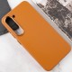 Шкіряний чохол Bonbon Leather Metal Style для Samsung Galaxy S23 Коричневий / Brown