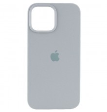 Чохол Silicone Case Full Protective (AA) для Apple iPhone 15 (6.1") Сірий / Mist Blue