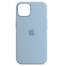 Чохол Silicone Case Full Protective (AA) для Apple iPhone 15 Plus (6.7") Блакитний / Blue Fog