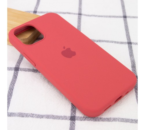 Чохол Silicone Case Full Protective (AA) для Apple iPhone 15 Plus (6.7") Червоний / Camellia Чохол Silicone Case Full Protective (AA) для Apple iPhone 15 Plus (6.7") Червоний / Camellia