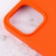 Чохол Silicone Case Full Protective (AA) для Apple iPhone 15 Plus (6.7") Помаранчевий / Electric Orange
