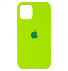 Чохол Silicone Case Full Protective (AA) для Apple iPhone 15 Plus (6.7") Салатовий / Neon Green