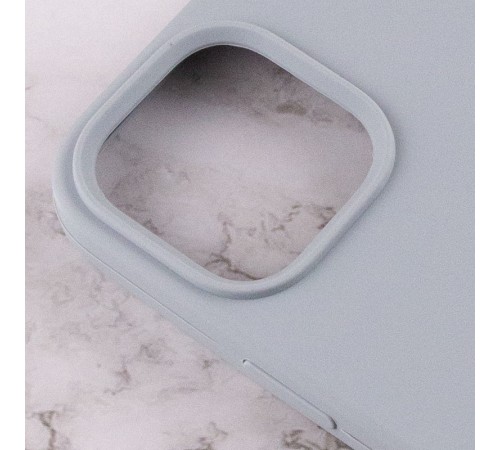 Чохол Silicone Case Full Protective (AA) для Apple iPhone 15 Plus (6.7") Сірий / Mist Blue Чохол Silicone Case Full Protective (AA) для Apple iPhone 15 Plus (6.7") Сірий / Mist Blue