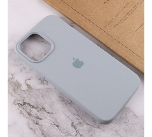 Чохол Silicone Case Full Protective (AA) для Apple iPhone 15 Plus (6.7") Сірий / Mist Blue Чохол Silicone Case Full Protective (AA) для Apple iPhone 15 Plus (6.7") Сірий / Mist Blue