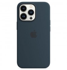 Чохол Silicone Case Full Protective (AA) для Apple iPhone 15 Plus (6.7") Синій / Abyss Blue