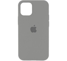 Чохол Silicone Case Full Protective (AA) для Apple iPhone 15 Pro (6.1") Сірий / Pewter