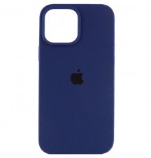 Чохол Silicone Case Full Protective (AA) для Apple iPhone 15 Pro (6.1") Синій / Deep navy