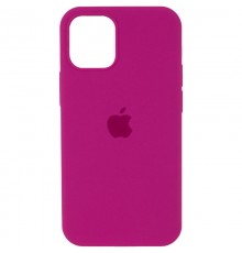 Чохол Silicone Case Full Protective (AA) для Apple iPhone 15 Pro Max (6.7") Малиновий / Dragon Fruit