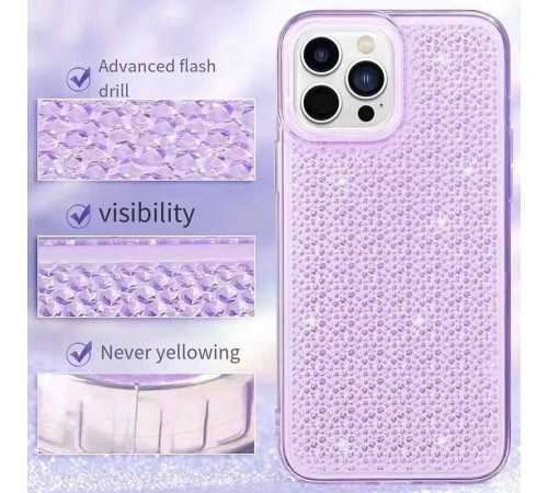 Чохол TPU Shine для Apple iPhone 12 Pro Max (6.7") Purple Чохол TPU Shine для Apple iPhone 12 Pro Max (6.7") Purple