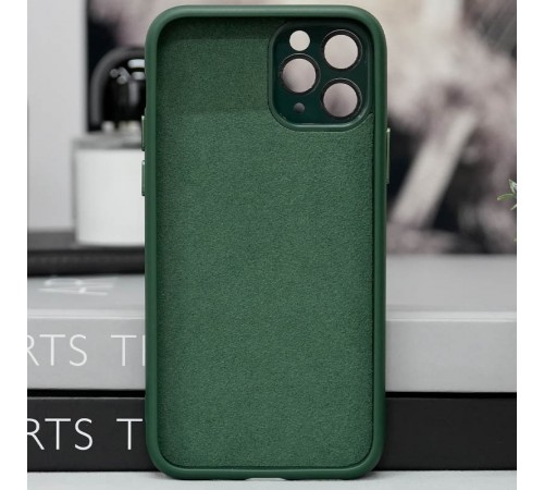 Чохол TPU+Glass Sapphire Midnight with MagSafe для Apple iPhone 14 Pro Max (6.7") Зелений / Forest green Чохол TPU+Glass Sapphire Midnight with MagSafe для Apple iPhone 14 Pro Max (6.7") Зелений / Forest green