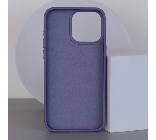 Шкіряний чохол Bonbon Leather Metal Style with MagSafe для Apple iPhone 12 Pro / 12 (6.1") Сірий / Lavender Шкіряний чохол Bonbon Leather Metal Style with MagSafe для Apple iPhone 12 Pro / 12 (6.1") Сірий / Lavender