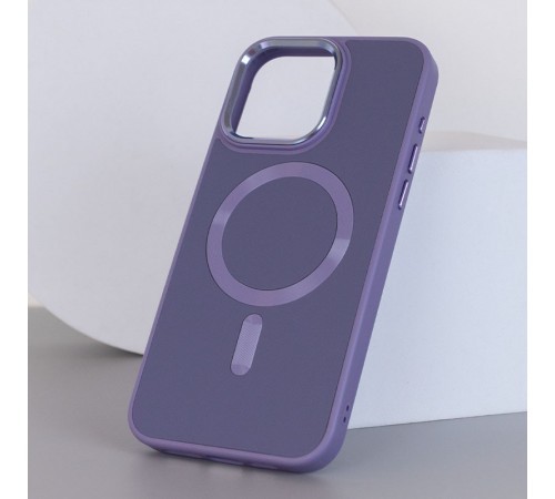 Шкіряний чохол Bonbon Leather Metal Style with MagSafe для Apple iPhone 12 Pro / 12 (6.1") Сірий / Lavender Шкіряний чохол Bonbon Leather Metal Style with MagSafe для Apple iPhone 12 Pro / 12 (6.1") Сірий / Lavender
