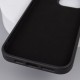 Шкіряний чохол Bonbon Leather Metal Style with MagSafe для Apple iPhone 13 Pro (6.1") Чорний / Black