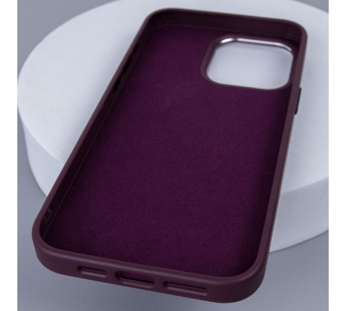 Шкіряний чохол Bonbon Leather Metal Style with MagSafe для Apple iPhone 14 Pro (6.1") Бордовий / Plum Шкіряний чохол Bonbon Leather Metal Style with MagSafe для Apple iPhone 14 Pro (6.1") Бордовий / Plum