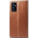 Шкіряний чохол книжка GETMAN Gallant (PU) для Samsung Galaxy M34 5G Коричневий