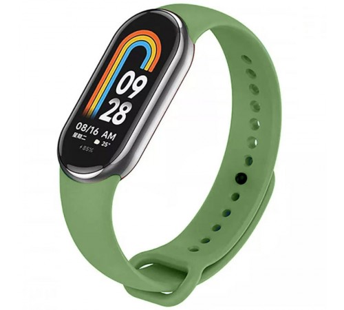 Силіконовий ремінець для Xiaomi Mi Band 8/9/10 Зелений / Olive Силіконовий ремінець для Xiaomi Mi Band 8/9/10 Зелений / Olive