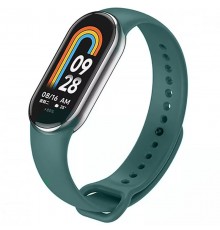 Силіконовий ремінець для Xiaomi Mi Band 8/9 Зелений / Pine green