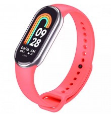 Силіконовий ремінець для Xiaomi Mi Band 8/9 Рожевий / Hot Pink