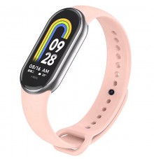 Силіконовий ремінець для Xiaomi Mi Band 8/9/10 Рожевий / Chalk Pink