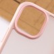 TPU+PC чохол Metal Buttons для Apple iPhone 15 (6.1") Рожевий