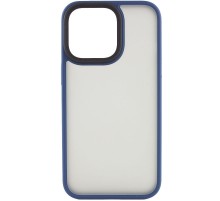 TPU+PC чохол Metal Buttons для Apple iPhone 15 Plus (6.7") Синій