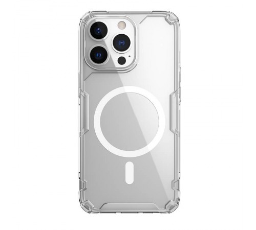 TPU чохол Nillkin Nature Pro Magnetic для Apple iPhone 15 Pro Max (6.7") Безбарвний (прозорий) TPU чохол Nillkin Nature Pro Magnetic для Apple iPhone 15 Pro Max (6.7") Безбарвний (прозорий)