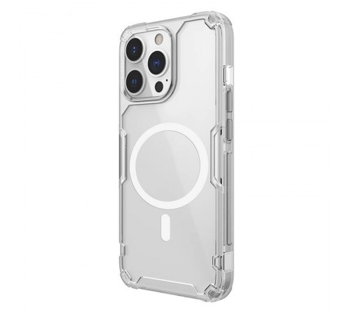 TPU чохол Nillkin Nature Pro Magnetic для Apple iPhone 15 Pro Max (6.7") Безбарвний (прозорий) TPU чохол Nillkin Nature Pro Magnetic для Apple iPhone 15 Pro Max (6.7") Безбарвний (прозорий)
